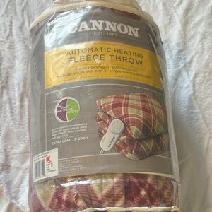 Cannon Automatic Heating Fleece Throw